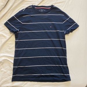 XS MENS TOMMY HILFIGER NAVY BLUE T-SHIRT